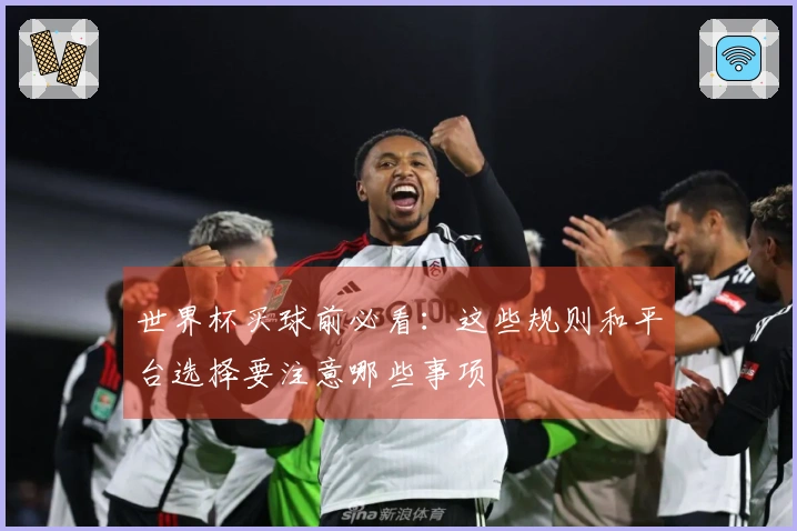 世界杯买球前必看：这些规则和平台选择要注意哪些事项