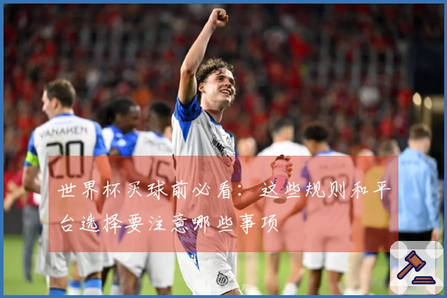 世界杯买球前必看：这些规则和平台选择要注意哪些事项